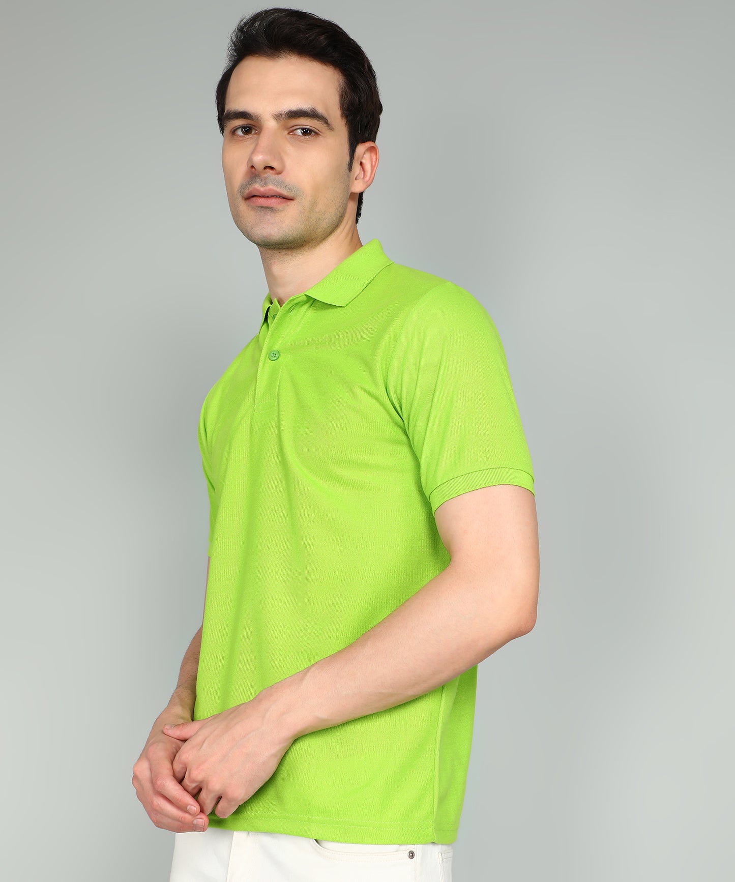 eSiddhi Classic Mystic Green Polo T-Shirt