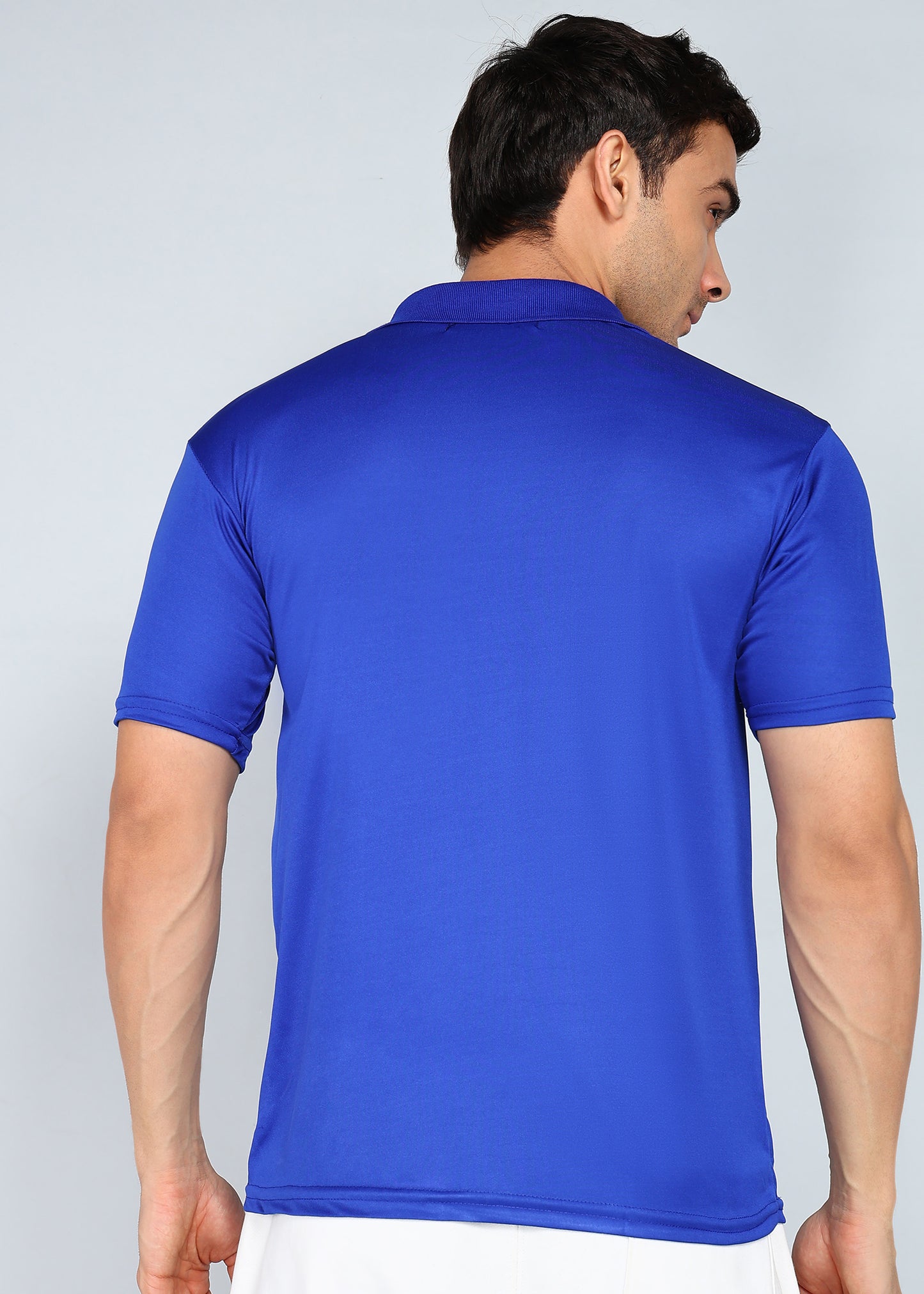 eSiddhi Basic Royal Blue Polo T-Shirt