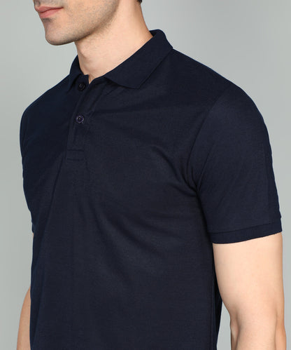 eSiddhi Classic Black Howl Polo T-Shirt