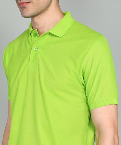 eSiddhi Classic Mystic Green Polo T-Shirt