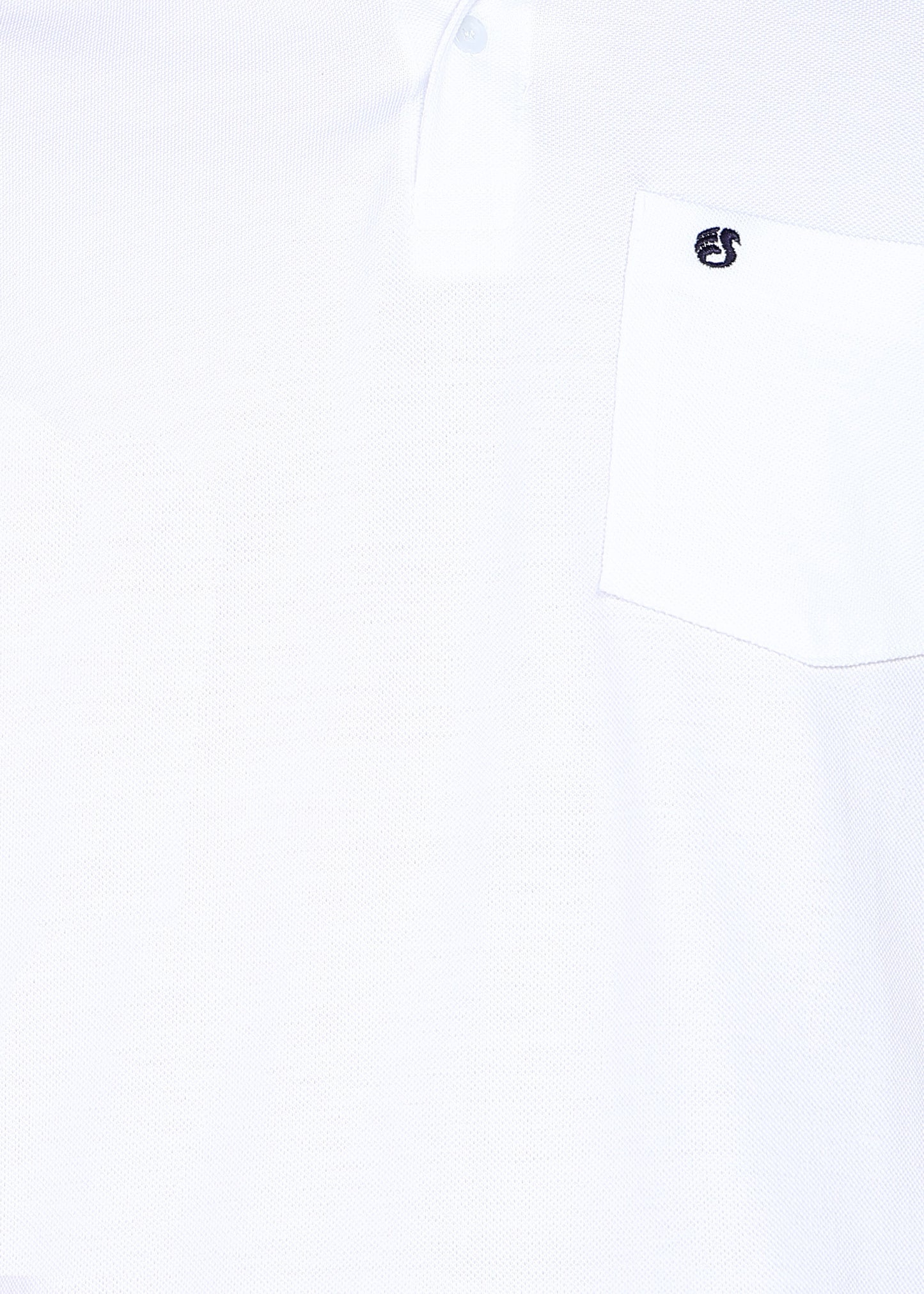 eSiddhi Premium White Polo T-Shirt